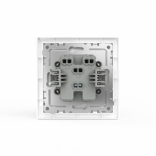 Переключатель перекрестный 1-кл. СП Pixel IP20 механизм бел. TOKOV ELECTRIC TKE-PX-P1R-C01