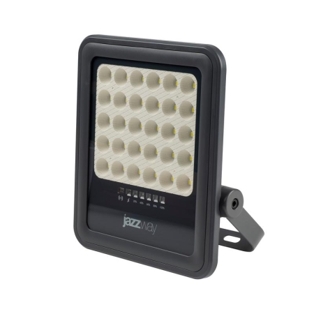 Прожектор светодиодный PFL SOLAR 02 100 6500К GR IP65 ДО с солнечн. панелью и пультом Pro+ JazzWay 5058477
