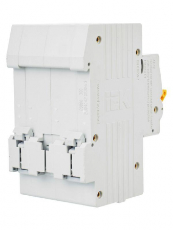 Выключатель автоматический дифференциального тока 2п C 63А 300мА тип AC 4.5кА АД-12 KARAT IEK MAD10-2-063-C-300