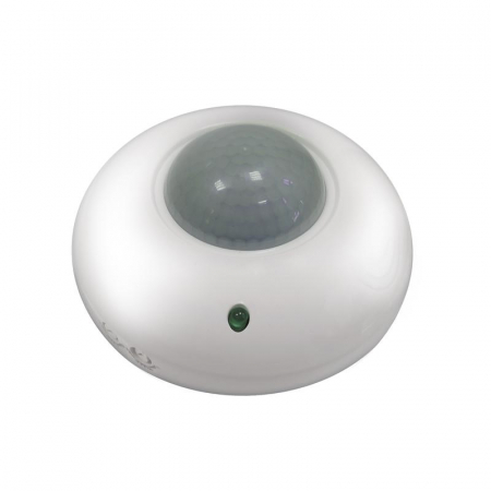 Датчик движения потолочный 8м 1200Вт 7мин бел. IONICH 2201