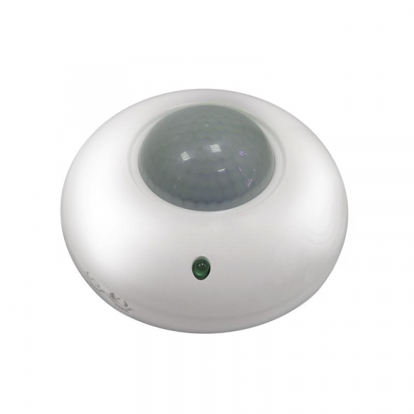 Датчик движения потолочный 8м 1200Вт 7мин бел. IONICH 2201