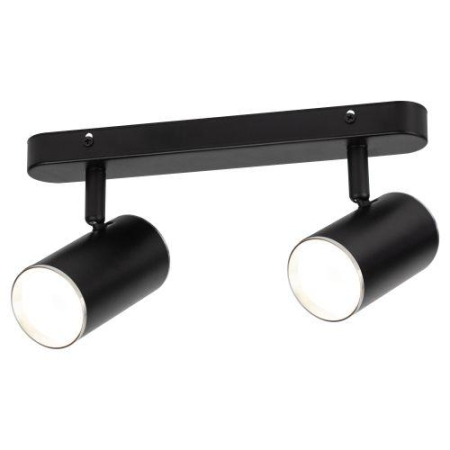 Светильник OL35-2 BK MR16 GU10 IP20 настенно-потолочный спот черн. хром ЭРА Б0056364