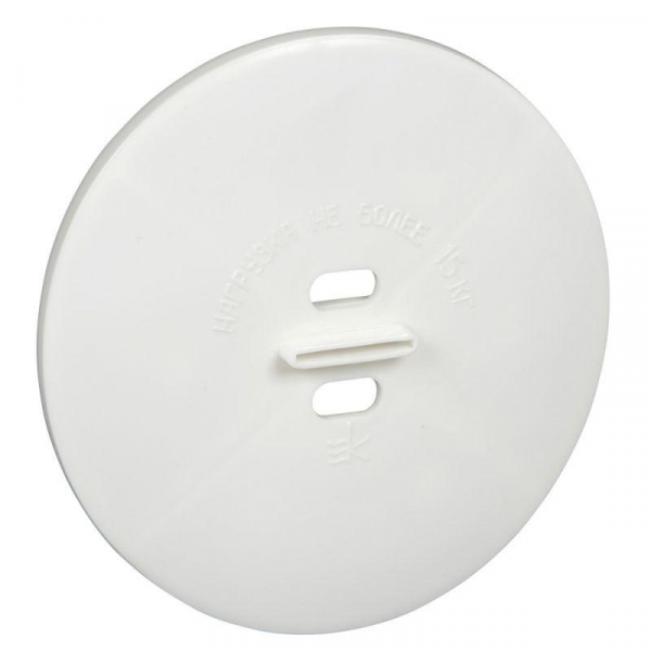 Розетка потолочная с удлинен. осью бел. SE RP-1-2