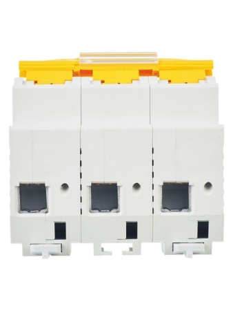 Выключатель автоматический модульный 3п D 80А 10кА ВА47-100 KARAT IEK MVA40-3-080-D