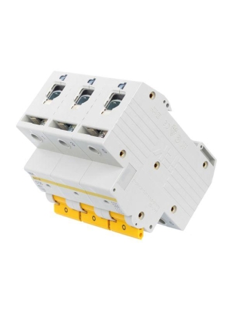 Выключатель автоматический модульный 3п C 125А 15кА ВА47-150 KARAT IEK MVA50-3-125-C