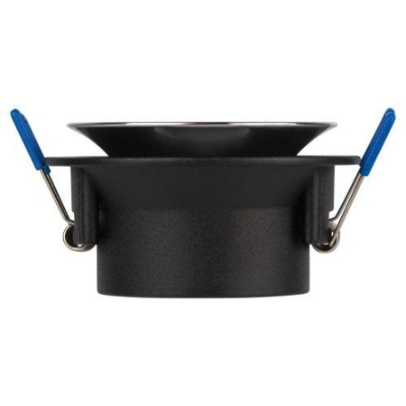 Светильник декоративный KL103 BK/CH MR16 GU5.3 встраив. черн. хром ЭРА Б0056355