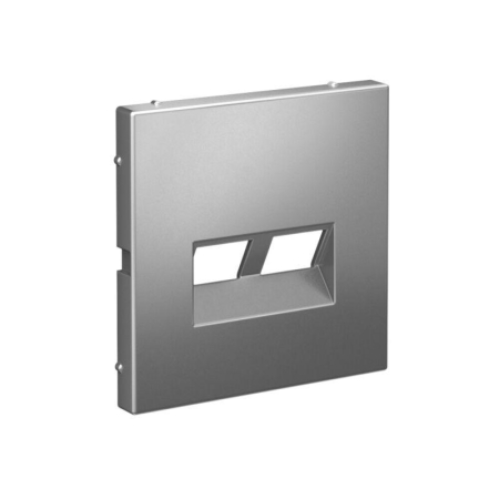 Накладка двойная ArtGallery для информационных функций типа Keystone сталь SE GAL000990