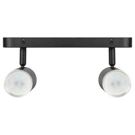 Светильник OL35-2 BK MR16 GU10 IP20 настенно-потолочный спот черн. хром ЭРА Б0056364