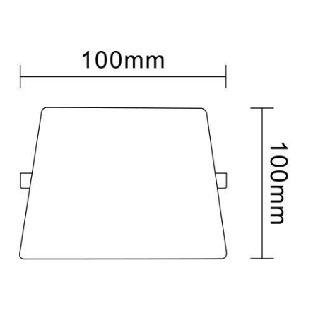 Светильник светодиодный LED 12-10-4K 10Вт 4000К встраив. квадратный регулируемый ЭРА Б0054324