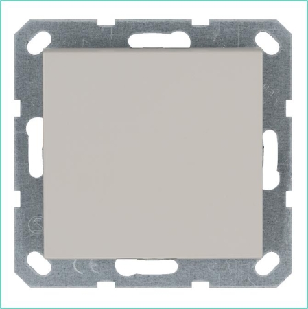 Выключатель 1-кл. 10А IP20 механизм тауп Jasmart G3011T