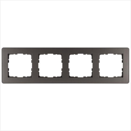 Рамка 4-м G-Flex мокко Jasmart G1104Z