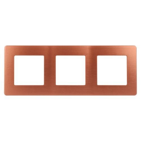 Рамка 3-м 12-5103-14 сатин медь Эра Б0052527