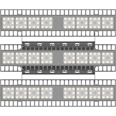 Светильник светодиодный HB LED 3х150 D60 4000К СТ 1224004250