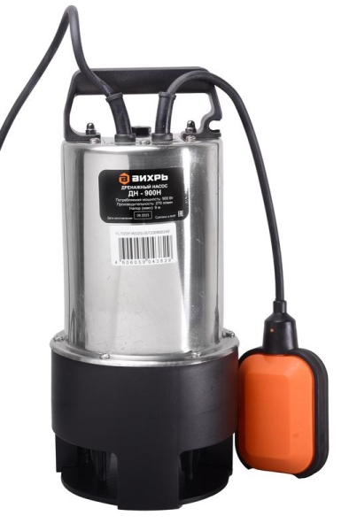 Насос дренажный ДН-900H Вихрь 68/2/21