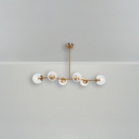 Светильник подвесной Fluff 6х40Вт E14 IP20 Freya FR5207PL-06BZ