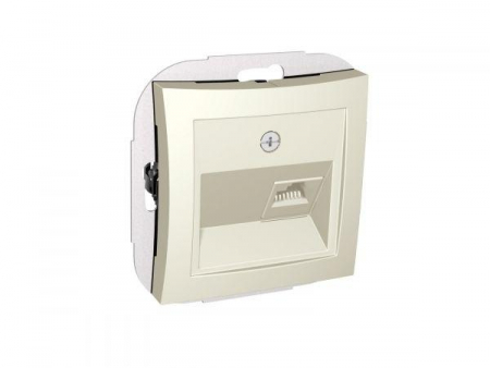 Розетка компьютерная СП Дуэт RJ45 кат.5E механизм беж. SchE WDE000283