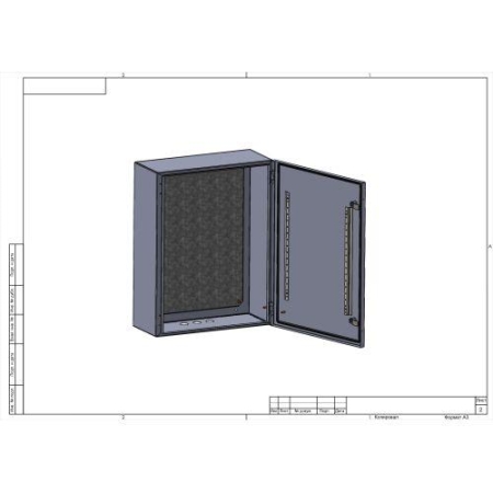 Корпус металлический ЩМП-65.50.22 650х500х220 У2 IP54 OPTIMA c.6.5.2_5 Эра Б0061603