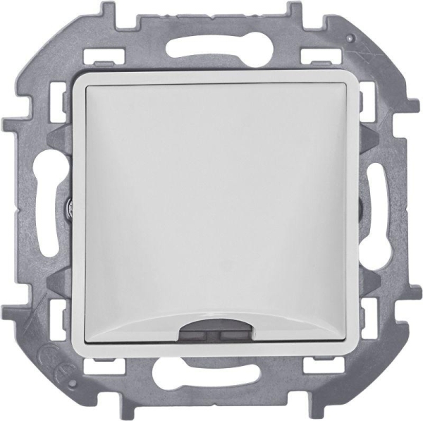 Вывод кабеля Inspiria с зажимом для крепления бел. IEK 673890