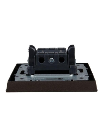 Выключатель 2-кл. СП BRITE ВСР10-2-0-БрТБ 10А в сборе бр. IEK BR-V20-0-10-K45-F
