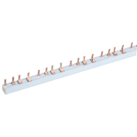 Шина соединительная типа PIN штырь 4Р 63А 1м Rexant 11-2247