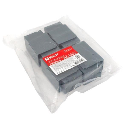 Комплект клеммных крышек (короткие) для рубильников TwinBlock 315-400А (уп.8шт) EKF tb-cvrshort-8-315-400