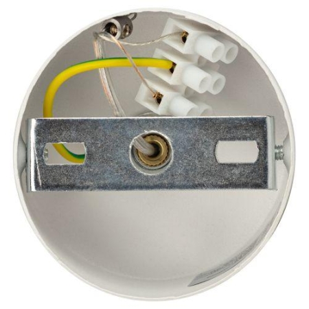 Светильник подвесной (подвес) PL32 WH/CH MR16 GU10 потолочный круг бел. хром Эра Б0061379