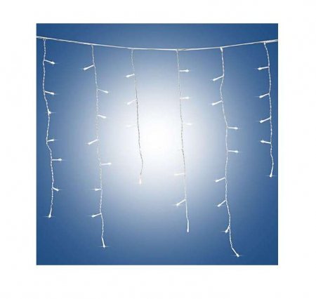 Гирлянда "Сосульки" IC80LD-W-E 80LED бел. 2м Shlights 4690601040718