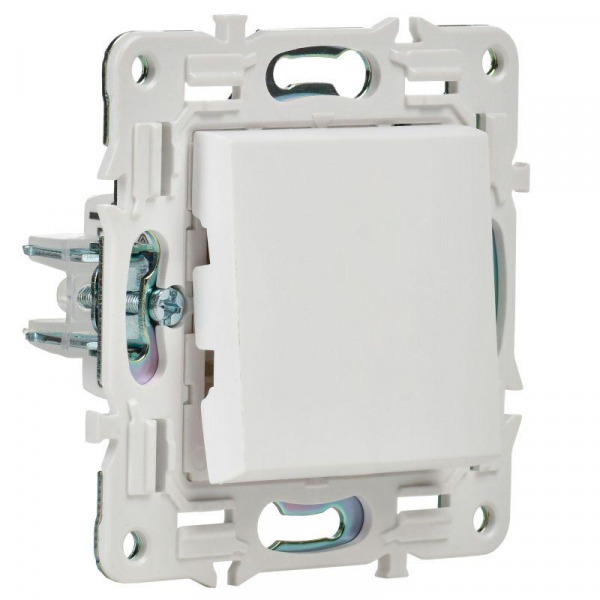 Выключатель проходной 1-кл. SKANDY 10А SK-V02W арктич. бел. IEK SK-V12-0-10-K01