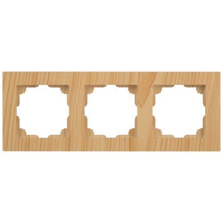 Рамка 3-м СП Accent 6-503-11 сосна Intro Б0063795