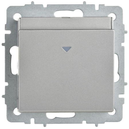 Выключатель карточный BRITE 30А ВС10-1-8-БрА механизм алюм. IEK BR-V11-0-10-K47