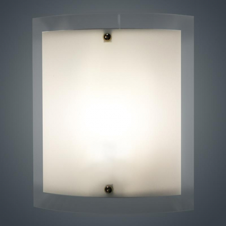 Светильник НББ 07-60-001 М75 "Консул" 300х250 60Вт E27 IP20 матов. бел./держ. винт зол. (инд. упак.) Элетех 1005205420