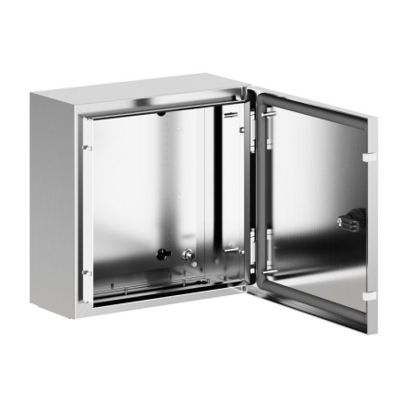 Корпус навесной STH с М/П из нержавеющей стали AISI316 300х300х150мм с фланцем DKC R5STH0331F-316