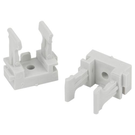 Держатель для труб (клипса) d16мм для монтажного пистолета CLIP-16-P сер. (уп.100шт) Эра Б0058940