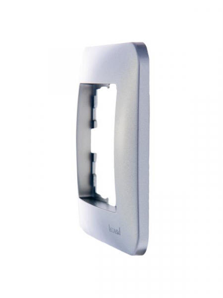 Рамка 1-м Karina Life горизонт. жемчуж./бел. перламутр LEZARD 708-3000-146