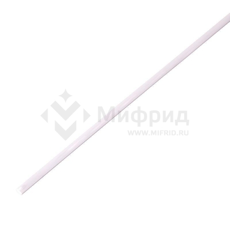 Трубка термоусадочная ТУТ нг 3.0/1.5 бел. 1м Rexant 20-3001