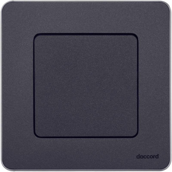 Выключатель 1-кл. Inspiria 10А IP20 250В 10AX механизм антрацит IEK 673603