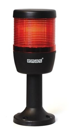 Колонна сигнальная 70мм 220В светодиод LED красн. EMAS IK71L220XM01