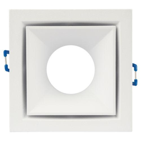 Светильник алюминиевый KL101 WH MR16 GU5.3 встраив. бел. ЭРА Б0055586