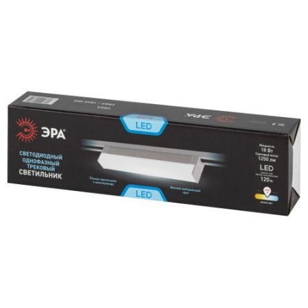 Светильник трековый 1ф TR53 - 1840 WH 18Вт 4000К 30см бел. Эра Б0059623