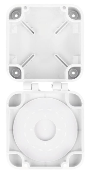 Коробка распределительная133х120х60 двухкомпонентн. для видеокамер HF IP68 бел. Ruvinil 67080Б