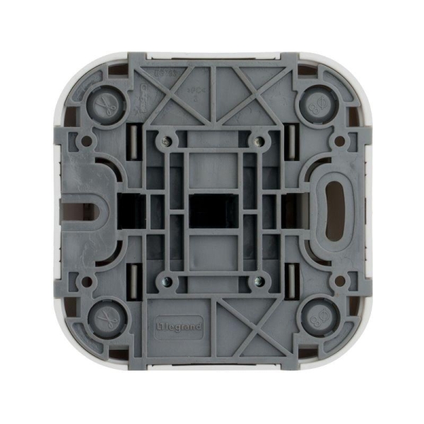 Выключатель 2-кл. ОП Quteo 10А IP20 10AX бел. IEK 782202