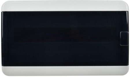 Корпус КМПн-18 TEKFOR IP65 черн. прозр. дверь пластик. IEK TF5-KP72-N-18-65-K03-K02