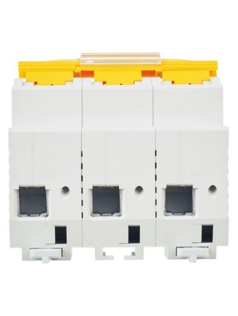 Выключатель автоматический модульный 3п D 100А 10кА ВА47-100 KARAT IEK MVA40-3-100-D