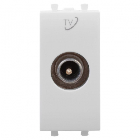 Розетка телевизионная проходная TV 1мод. Avanti "Белое облако" 16А DKC 4400511
