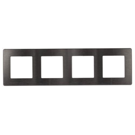 Рамка 4-м 12-5104-12 сатин графит Эра Б0052535