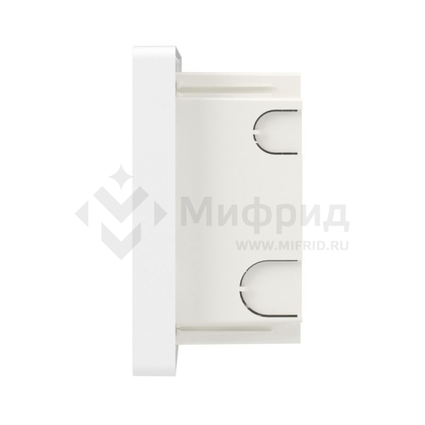 Щиток встраиваемый Фрейм (FRAME) 8мод. IP41 с тонированной дверцей с 2 шинами PEN на 6 и 8 отверст. бел. DKC F08B1WD