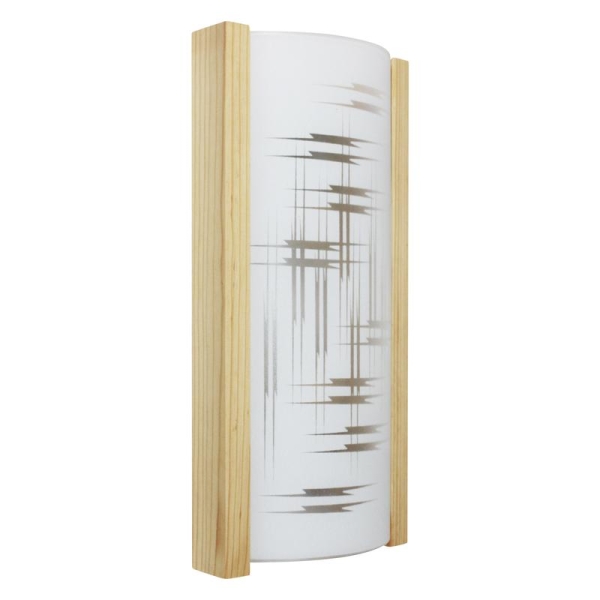 Светильник НББ 01-2х60-504 "Карелия" 370х180х66 "Элегант" матов./сосна (инд. упак.) Элетех 1005206030