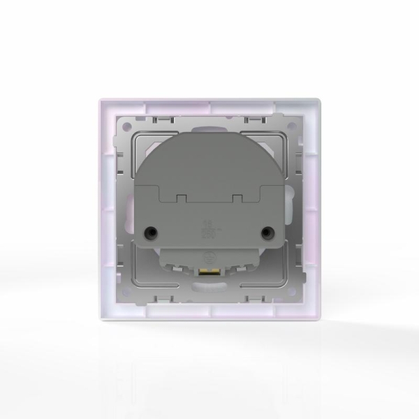 Розетка 1-м СП Pixel IP20 с заземл. с 2-мя заряд. устр. USB тип A+C механизм перламутр. TOKOV ELECTRIC TKE-PX-R1U2AC-C04