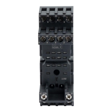 Элемент базовый пассивный для установки одиночных реле до 230В АС/DC DKC IR-B4-SC-1