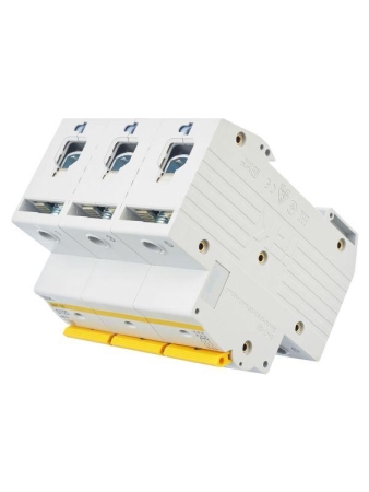 Выключатель автоматический модульный 3п D 125А 15кА ВА47-150 KARAT IEK MVA50-3-125-D